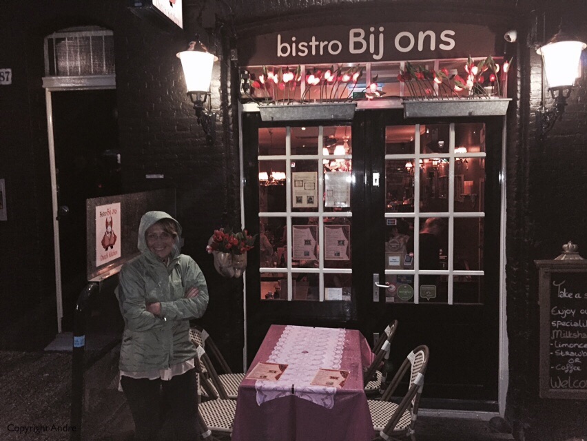First nights eatery at Cafe Bij ons.