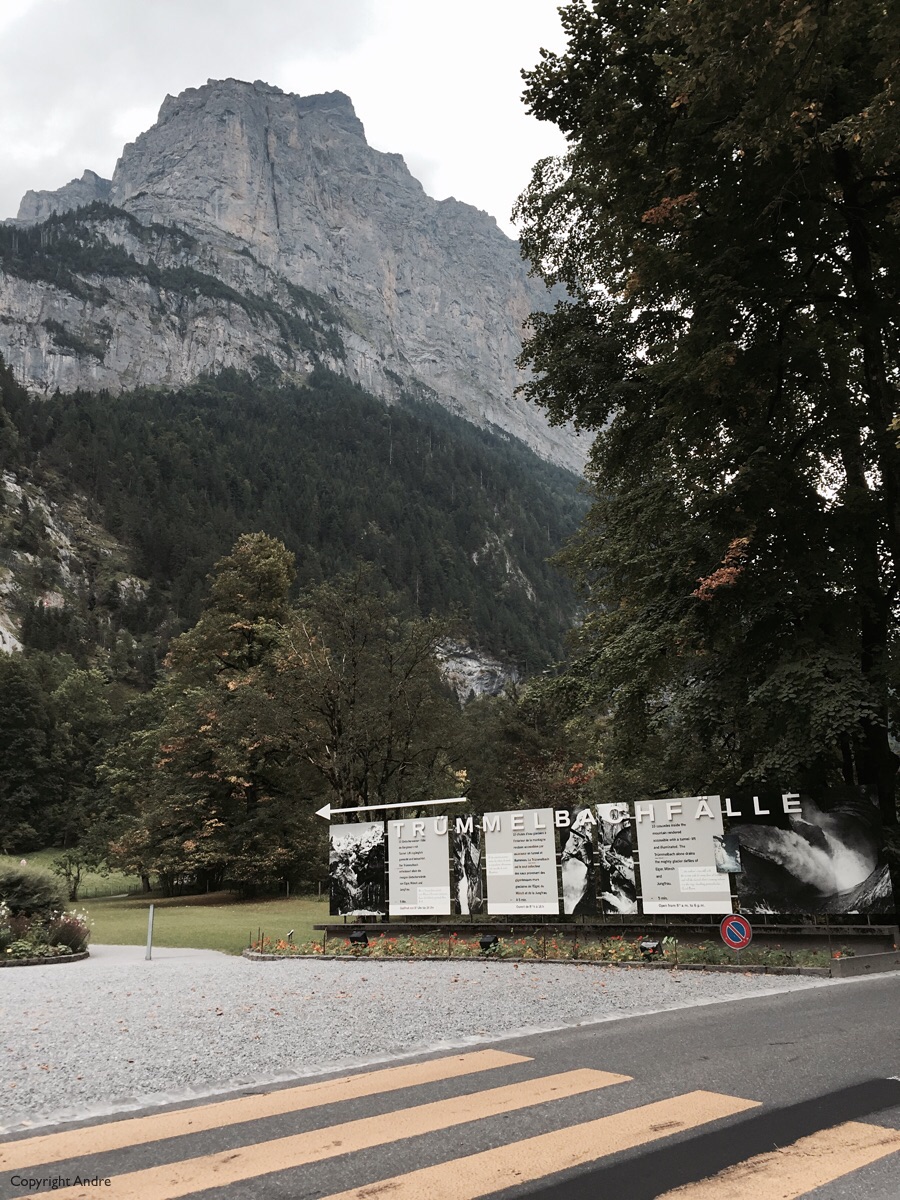 Entrance to Trummelbach Falle.