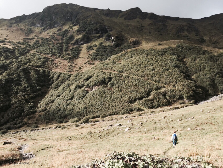 The Uphill where the Brits caught up with us.