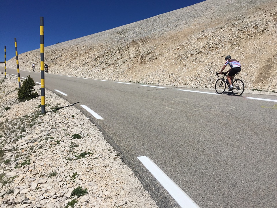 Now it becomes the final summit ascent.